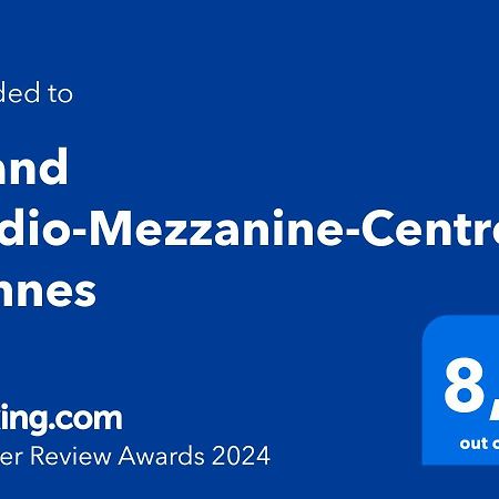 Grand Studio-Mezzanine-Centre Cannes Exterior photo