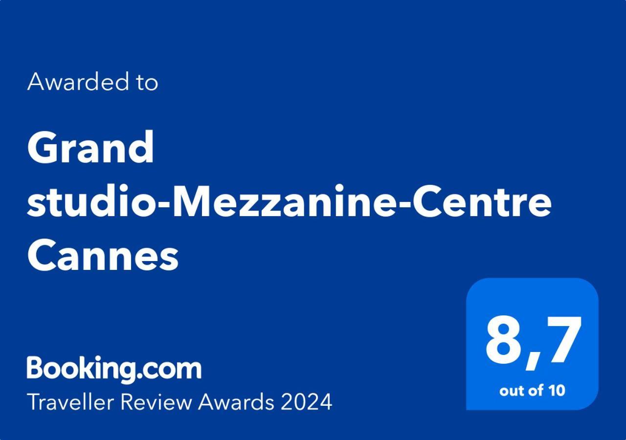Grand Studio-Mezzanine-Centre Cannes Exterior photo
